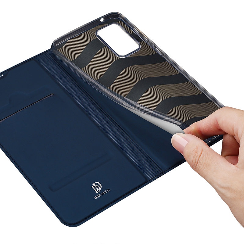 Etui z klapką Dux Ducis Skin Pro do Samsung Galaxy S20 FE, granatowe